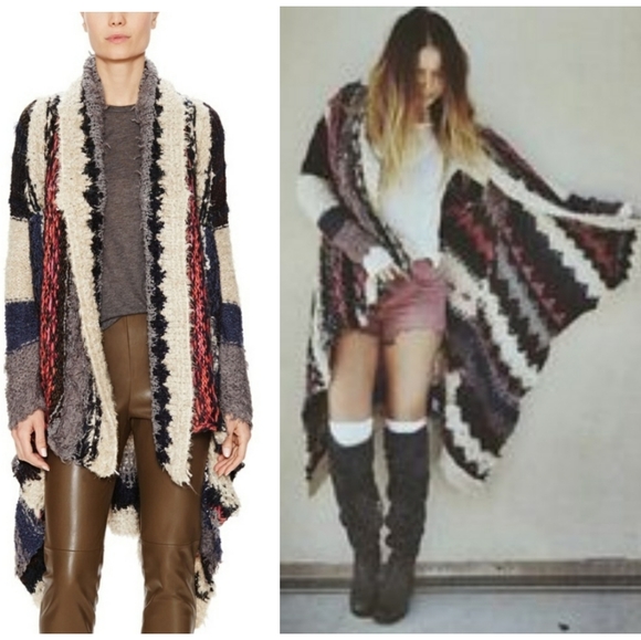 *SOLD* Free People Sloppy Joe Cardigan - Picture 7 of 14